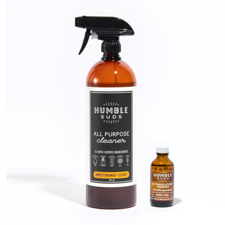 All Purpose Concentrate Set (Concentrate + Empty Labeled Bottle) - Humble Suds