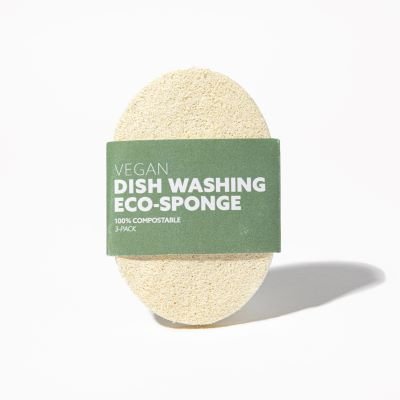 Compostable Eco-Sponge Set of 3 - Humble Suds