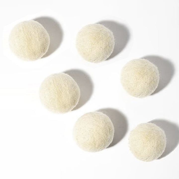 Wool Dryer Balls - Set of Six 6-PK Case (Wholesale) - Humble Suds